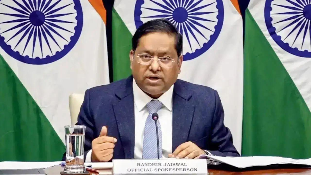 No place for external mediation in India-Nepal border matters: MEA MEA Randhir Jaiswal. File Pic